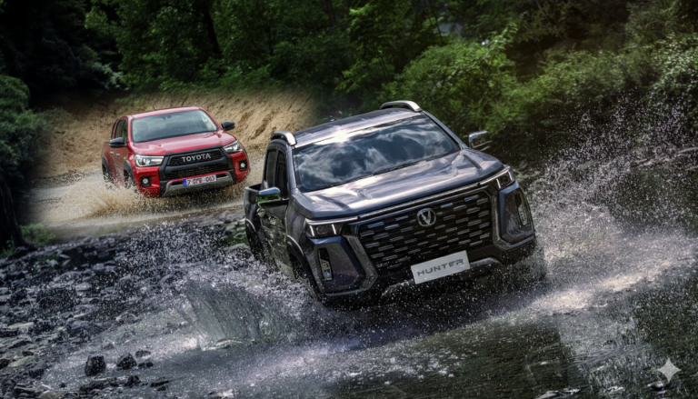 شانجان هنتر و تويوتا هايلكس